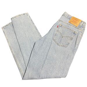 Levi’s 550 Relaxed Fit Light‑Wash Denim Jeans – Size 34x33